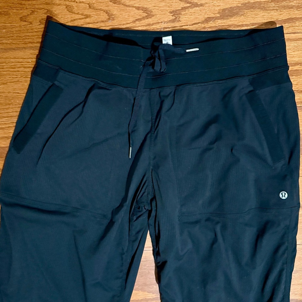 lululemon athletica Black Track Pants